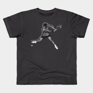 Tennis Backhand Kids T-Shirt